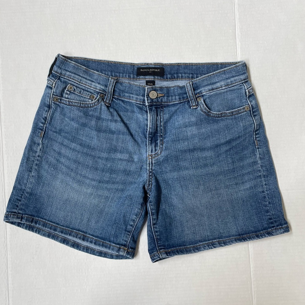Banana Republic Denim Jeans Shorts, Womens Size 25/0